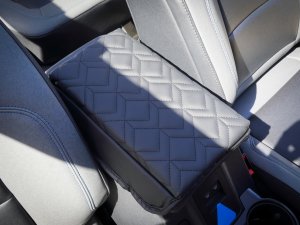 Ford Bronco Armrest Cover - EcoLeather - Arrow Pattern